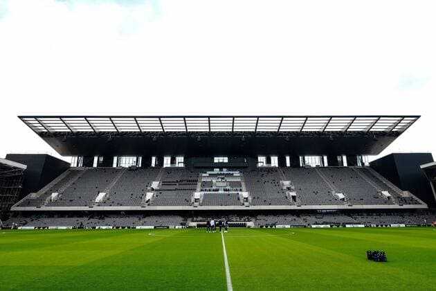 Mandatory Credit: Photo by Dave Shopland Shutterstock (12917138g) Craven Cottage before Fulham vs Luton Fulham v Luton Town, EFL Sky Bet Championship, Football, Craven Cottage, London, UK - 02 May 2022 EDITORIAL USE ONLY No use with unauthorised audio, video, data, fixture lists, club league logos or live services. Online in-match use limited to 120 images, no video emulation. No use in betting, games or single club league player publications. Fulham v Luton Town, EFL Sky Bet Championship, Football, Craven Cottage, London, UK - 02 May 2022 EDITORIAL USE ONLY No use with unauthorised audio, video, data, fixture lists, club league logos or live services. Online in-match use limited to 120 images, no video emulation. No use in betting, games or single club league player publications. Copyright: xDavexShopland Shutterstockx 12917138g