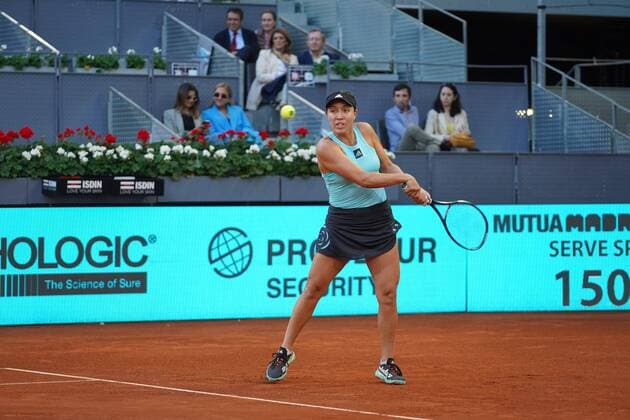 Sara Sorribes (SPA) vs Jessica Pegula (US) during the Madrid open tennis tournament, May 4, 2022 Cordon Press Cordon Press