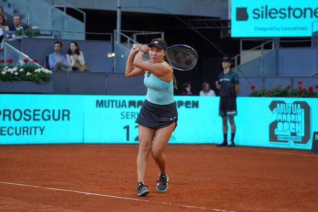 Sara Sorribes (SPA) vs Jessica Pegula (US) during the Madrid open tennis tournament, May 4, 2022 Cordon Press Cordon Press