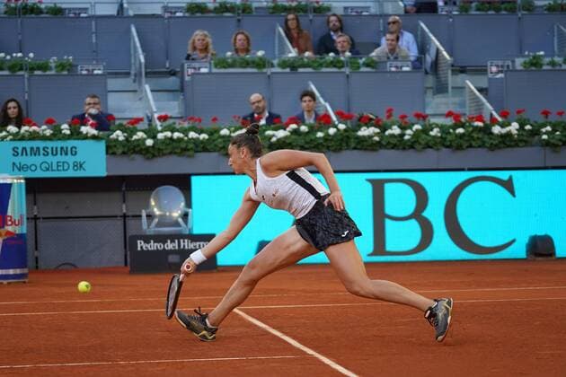 Sara Sorribes (SPA) vs Jessica Pegula (US) during the Madrid open tennis tournament, May 4, 2022 Cordon Press Cordon Press