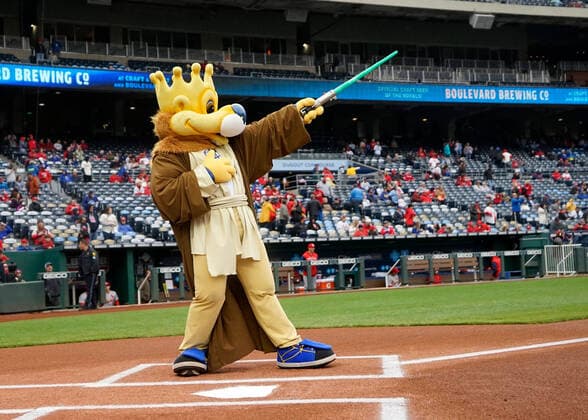 May 04, 2022: May the fourth at Kauffman Stadium Kansas City, Missouri. The St Louis Cardinals beat the Kansas City Royals 10-0. CSM. Kansas City United States - ZUMAc04_ 20220504_zaf_c04_002 Copyright: xJonxRobichaudx