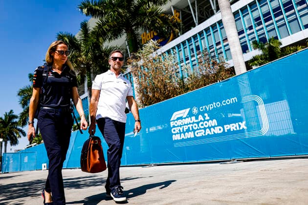 Christian Horner (GBR, Oracle Red Bull Racing), F1 Grand Prix of Miami at Miami International Autodrome on May 5, 2022 in Miami, United States of America. (Photo by HOCH ZWEI) Miami United States of America