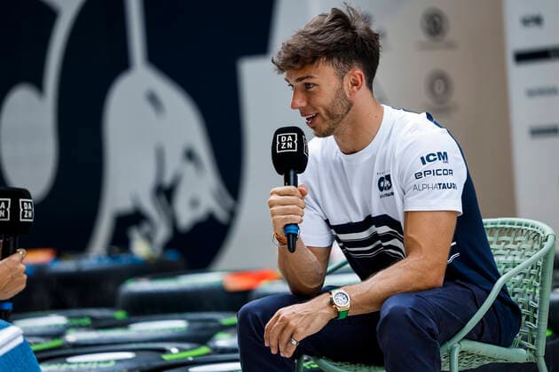 10 Pierre Gasly (FRA, Scuderia AlphaTauri), F1 Grand Prix of Miami at Miami International Autodrome on May 5, 2022 in Miami, United States of America. (Photo by HOCH ZWEI) Miami United States of America
