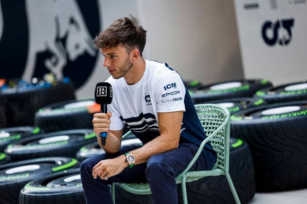 10 Pierre Gasly (FRA, Scuderia AlphaTauri), F1 Grand Prix of Miami at Miami International Autodrome on May 5, 2022 in Miami, United States of America. (Photo by HOCH ZWEI) Miami United States of America