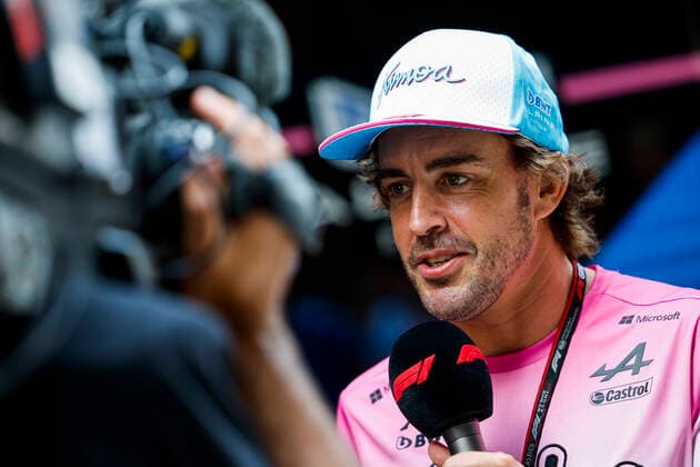 14 Fernando Alonso (ESP, BWT Alpine F1 Team), F1 Grand Prix of Miami at Miami International Autodrome on May 5, 2022 in Miami, United States of America. (Photo by HOCH ZWEI) Miami United States of America