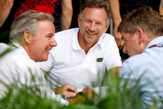 Christian Horner (GBR, Oracle Red Bull Racing), F1 Grand Prix of Miami at Miami International Autodrome on May 5, 2022 in Miami, United States of America. (Photo by HOCH ZWEI) Miami United States of America