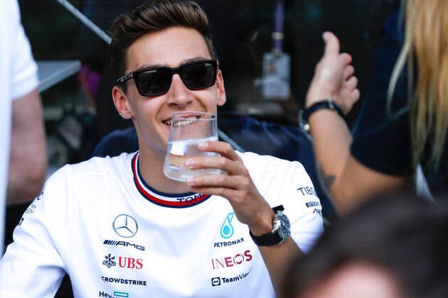 63 George Russell (GBR, Mercedes-AMG Petronas F1 Team), F1 Grand Prix of Miami at Miami International Autodrome on May 5, 2022 in Miami, United States of America. (Photo by HOCH ZWEI) Miami United States of America