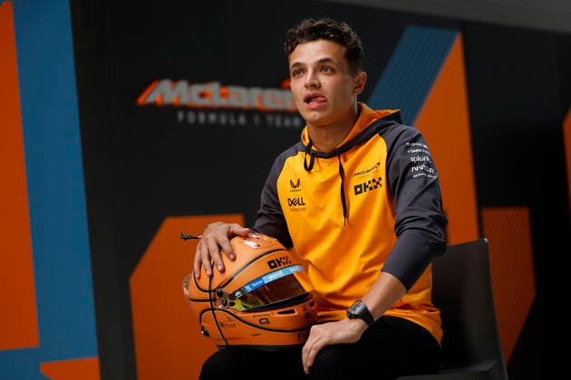 4 Lando Norris (GBR, McLaren F1 Team), F1 Grand Prix of Miami at Miami International Autodrome on May 5, 2022 in Miami, United States of America. (Photo by HOCH ZWEI) Miami United States of America
