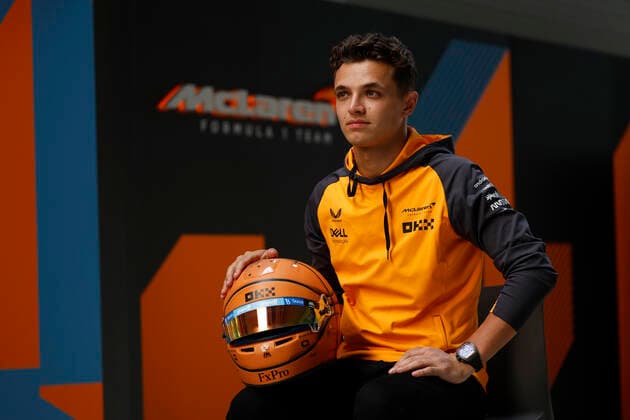 4 Lando Norris (GBR, McLaren F1 Team), F1 Grand Prix of Miami at Miami International Autodrome on May 5, 2022 in Miami, United States of America. (Photo by HOCH ZWEI) Miami United States of America