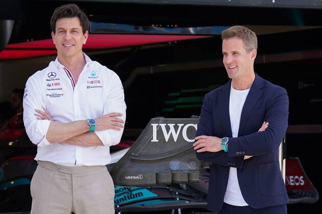 FORMULA 1 CRYPTO.COM MIAMI GRAND PRIX 2022, 05 05 2022 Miami International Autodrome, Miami, United States on 5 May 2022 Team Principal Toto Wolff, Mercedes AMG Petronas Motorsport and Christoph Grainger-Herr during the FORMULA 1 CRYPTO.COM MIAMI GRAND PRIX 2022, Eleanor Hoad Editorial Use Only Copyright: xEleanorxHoadx ESM-0461-0020