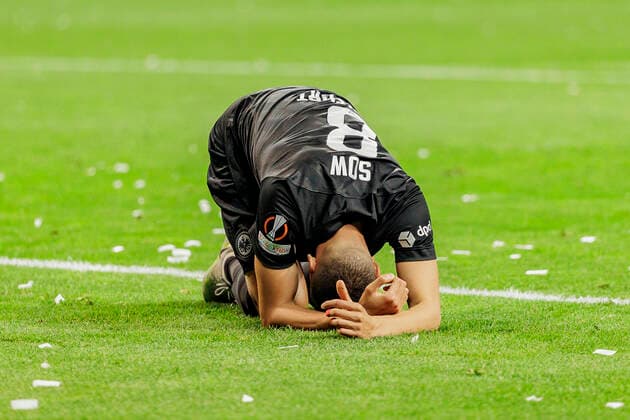 UEFA Europa League, Eintracht Frankfurt vs. West Ham United, Deutsche Bank Park, Frankfurt, 05.05.2022 Djibril Sow (Eintracht Frankfurt 8), Eintracht Frankfurt vs. West Ham United, Frankfurt, Deutsche Bank Park, 5.5.2022 Copyright: xBEAUTIFULxSPORTS Gawlikx