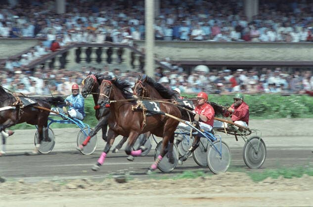1989 Russian Grand Prix 6669366 08.07.1989 The Russian Grand Prix (Derby) for trotting horses at the Central Moscow Hippodrome, July 8-9, 1989. Utkin Russia  Copyright: xUtkinx