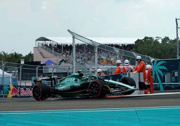 FORMULA 1 CRYPTO.COM MIAMI GRAND PRIX 06.05.2022, Miami International Autodrome, Miami, FORMULA 1 CRYPTO.COM MIAMI GRAND PRIX ,im Bild Sebastian Vettel (DEU), Aston Martin Aramco Cognizant Formula One Team