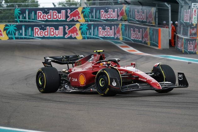 FORMULA 1 CRYPTO.COM MIAMI GRAND PRIX 06.05.2022, Miami International Autodrome, Miami, FORMULA 1 CRYPTO.COM MIAMI GRAND PRIX ,im Bild Carlos Sainz Jr. (ESP), Scuderia Ferrari