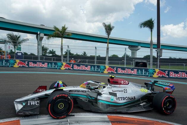 FORMULA 1 CRYPTO.COM MIAMI GRAND PRIX 06.05.2022, Miami International Autodrome, Miami, FORMULA 1 CRYPTO.COM MIAMI GRAND PRIX ,im Bild Lewis Hamilton (GBR), Mercedes-AMG Petronas Formula One Team