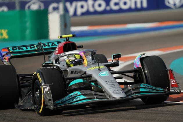 FORMULA 1 CRYPTO.COM MIAMI GRAND PRIX 07.05.2022, Miami International Autodrome, Miami, FORMULA 1 CRYPTO.COM MIAMI GRAND PRIX ,im Bild Lewis Hamilton (GBR), Mercedes-AMG Petronas Formula One Team