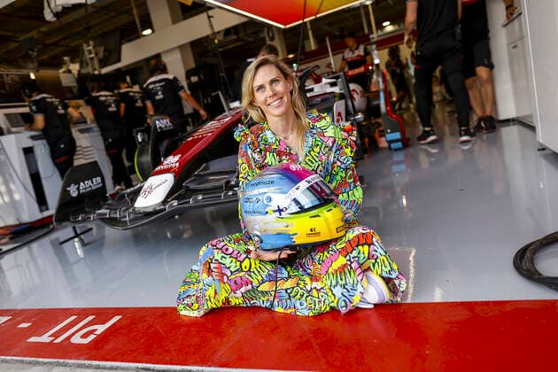 Tiffany Cromwell, F1 Grand Prix of Miami at Miami International Autodrome on May 6, 2022 in Miami, United States of America. (Photo by HOCH ZWEI) Miami United States of America