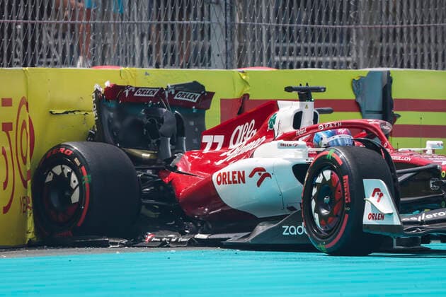 Sport Bilder des Tages 77 Valtteri Bottas (FIN, Alfa Romeo F1 Team ORLEN), F1 Grand Prix of Miami at Miami International Autodrome on May 6, 2022 in Miami, United States of America. (Photo by HOCH ZWEI) Miami United States of America