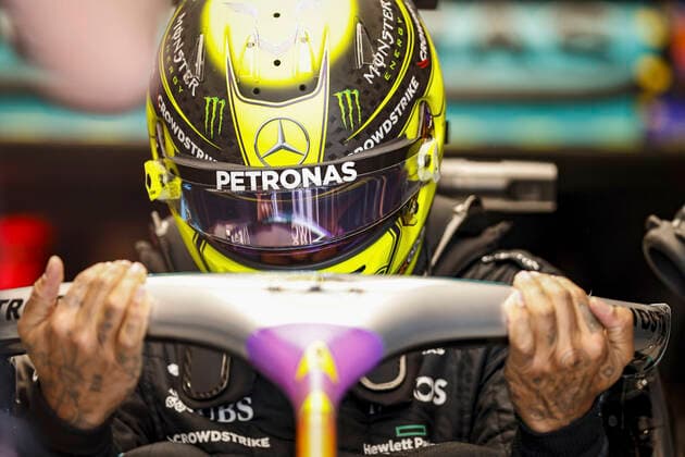 44 Lewis Hamilton (GBR, Mercedes-AMG Petronas F1 Team), F1 Grand Prix of Miami at Miami International Autodrome on May 6, 2022 in Miami, United States of America. (Photo by HOCH ZWEI) Miami United States of America