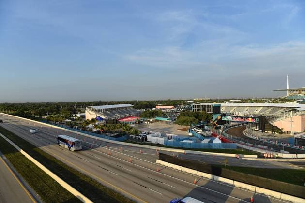 06.05.2022, Miami International Autodrome, Miami, FORMULA 1 CRYPTO.COM MIAMI GRAND PRIX ,im Bild Übersicht der Stecke (Foto EU-Images) Miami Miami International Autodrome USA