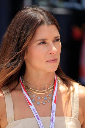 MIAMI GARDENS, FL - MAY 07: Former IndyCar, Indy Car, IRL, USA and NASCAR, Motorsport, USA driver Danica Patrick in the paddock prior to 3rd practice for the Crypto.com Miami Grand Prix on May 7, 2022 at the Miami International Autodrome in Miami Gardens, Florida. (Photo by David J. Griffin Icon Sportswire) AUTO: MAY 07 F1 Crypto.com Miami Grand Prix Icon95322050704681