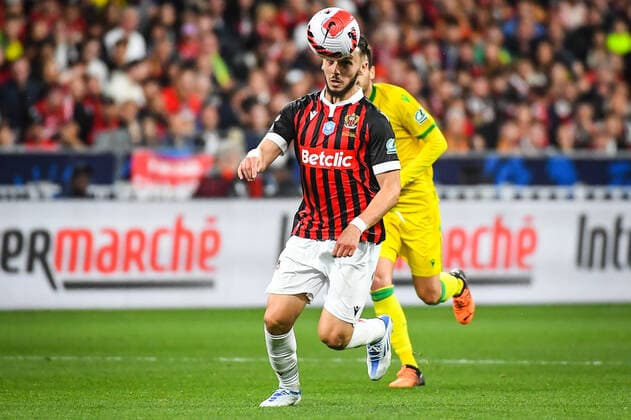 May 7, 2022, Saint-Denis, France, France: Amine GOUIRI of Nice during the French Cup Final match between OGC Nice and FC Nantes at Stade de France on May 07, 2022 in Saint-Denis near Paris, France. Saint-Denis France - ZUMAm308 20220507_zsp_m308_007 Copyright: xMatthieuxMirvillex