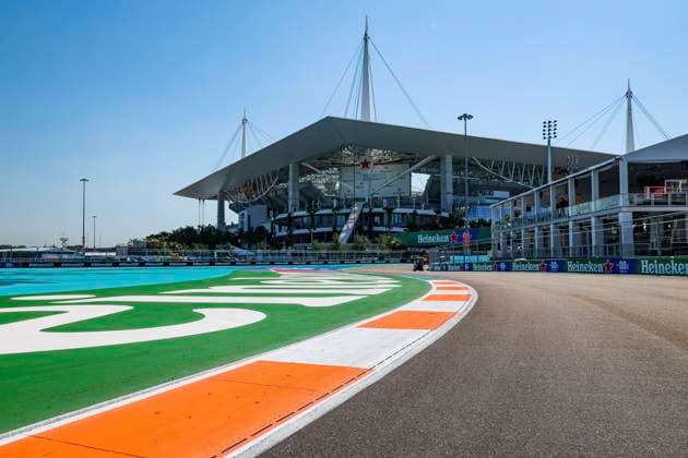 Track impression, F1 Grand Prix of Miami at Miami International Autodrome on May 5, 2022 in Miami, United States of America. (Photo by HOCH ZWEI) Miami United States of America