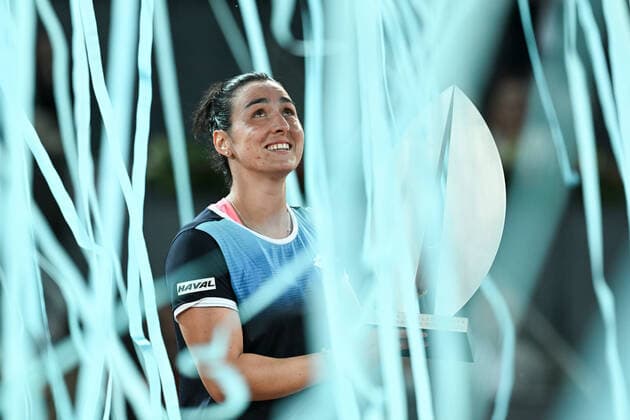 2022 ATP, Tennis Herren WTA, Tennis Damen Madrid Open Ons Jabeur (TUN)