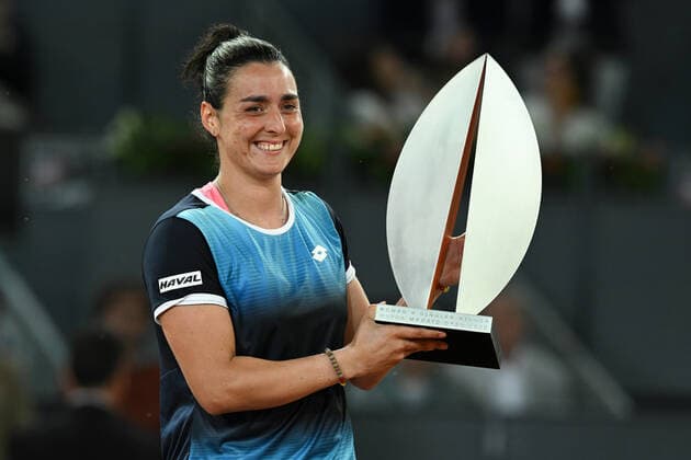 2022 ATP, Tennis Herren WTA, Tennis Damen Madrid Open Ons Jabeur (TUN)