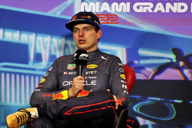 1 Max Verstappen (NLD, Oracle Red Bull Racing), F1 Grand Prix of Miami at Miami International Autodrome on May 7, 2022 in Miami, United States of America. (Photo by DPPI via HOCH ZWEI) Miami United States of America