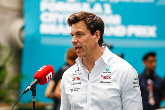 Toto Wolff (AUT, Mercedes-AMG Petronas F1 Team), F1 Grand Prix of Miami at Miami International Autodrome on May 7, 2022 in Miami, United States of America. (Photo by HOCH ZWEI) Miami United States of America