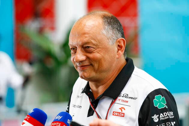 Frederic Vasseur (FRA, Alfa Romeo F1 Team ORLEN), F1 Grand Prix of Miami at Miami International Autodrome on May 7, 2022 in Miami, United States of America. (Photo by HOCH ZWEI) Miami United States of America