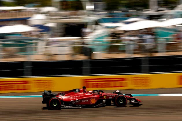 16 Charles Leclerc (MCO, Scuderia Ferrari), F1 Grand Prix of Miami at Miami International Autodrome on May 7, 2022 in Miami, United States of America. (Photo by HOCH ZWEI) Miami United States of America