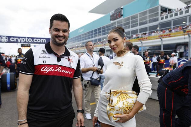 Olivia Culpo, starting grid, grille de depart, during the Formula 1 Crypto.com Miami Grand Prix 2022, 5th round of the 2022 FIA Formula One World Championship, WM, Weltmeisterschaft on the Miami International Autodrome, from May 6 to 8, 2022 in Miami Gardens, Florida, United States of America - F1 - MIAMI GRAND PRIX 2022 - RACE DPPI Panoramic _DEL0724