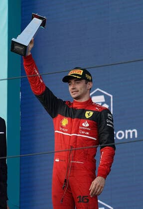 FORMULA 1 CRYPTO.COM MIAMI GRAND PRIX 08.05.2022, Miami International Autodrome, Miami, FORMULA 1 CRYPTO.COM MIAMI GRAND PRIX ,im Bild , 2.Platz für Charles Leclerc (MCO), Scuderia Ferrari
