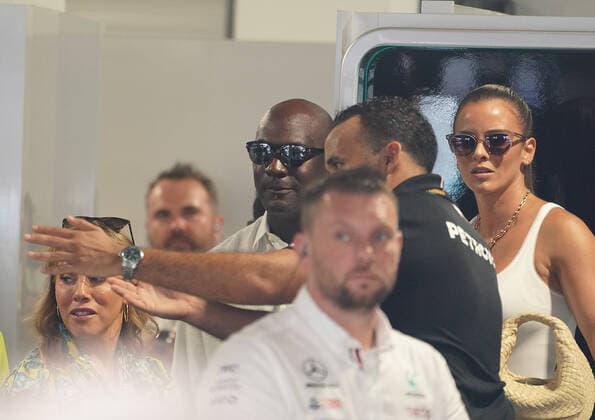 FORMULA 1 CRYPTO.COM MIAMI GRAND PRIX 08.05.2022, Miami International Autodrome, Miami, FORMULA 1 CRYPTO.COM MIAMI GRAND PRIX ,im Bild Basket Superstar Michael Jordan mit Ehefrau Yvette Prieto