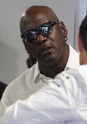 Sport Bilder des Tages FORMULA 1 CRYPTO.COM MIAMI GRAND PRIX 08.05.2022, Miami International Autodrome, Miami, FORMULA 1 CRYPTO.COM MIAMI GRAND PRIX ,im Bild Basket Superstar Michael Jordan