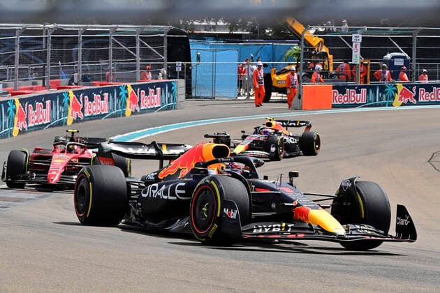 1 Max Verstappen (NLD, Oracle Red Bull Racing), F1 Grand Prix of Miami at Miami International Autodrome on May 8, 2022 in Miami, United States of America. (Photo by HOCH ZWEI) Miami United States of America