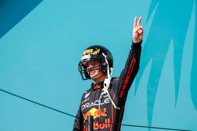 1 Max Verstappen (NLD, Oracle Red Bull Racing), F1 Grand Prix of Miami at Miami International Autodrome on May 8, 2022 in Miami, United States of America. (Photo by HOCH ZWEI) Miami United States of America