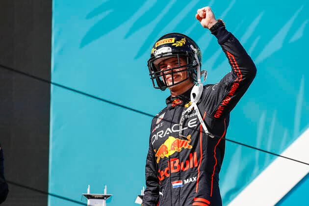1 Max Verstappen (NLD, Oracle Red Bull Racing), F1 Grand Prix of Miami at Miami International Autodrome on May 8, 2022 in Miami, United States of America. (Photo by HOCH ZWEI) Miami United States of America