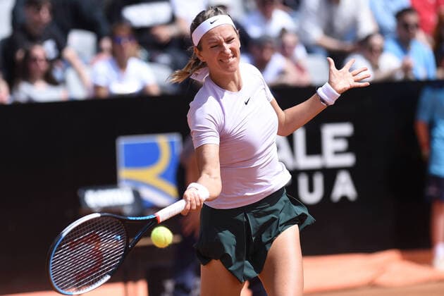 Tennis, WTA, Tennis Damen Rome Tennis Tournament Victoria Azarenka (Belarus) during the WTA Rome Tennis Tournament in Rome, Italy, May 09th, 2022. Imago-Images Emmefoto Copyright: xImago-Images Emmefotox