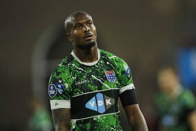 ROTTERDAM - Gervane Kastaneer of PEC Zwolle during the Dutch Eredivisie match between Sparta Rotterdam and PEC Zwolle at Sparta Stadium Het Kasteel on May 11, 2022 in Rotterdam, Netherlands. ANP BART STOUTJEDIJK Dutch Eredivisie 2021 2022 xVIxANPxSportx xxANPxIVx *** ROTTERDAM Gervane Kastaneer of PEC Zwolle during the Dutch Eredivisie match between Sparta Rotterdam and PEC Zwolle at Sparta Stadium Het Kasteel on May 11, 2022 in Rotterdam, Netherlands ANP BART STOUTJEDIJK Dutch Eredivisie 2021 2022 xVIxANPxSportx xxANPxIVx 448404206 originalFilename: 448404206.jpg