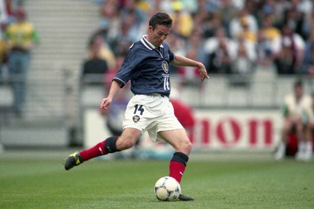 PAUL LAMBERT, Scozia, FIFA World Cup, WM, Weltmeisterschaft, Fussball France 1998, Brazil vs Scotland 2-1, Saint-Denis CAMPIONATI MONDIALI FRANCIA 1998 - BRASILE-SCOZIA 2-1