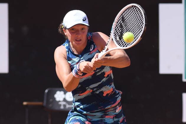 Tennis, WTA, Tennis Damen Rome Tennis Tournament Iga Swiatek (Pol) during the WTA Rome Tennis Tournament in Rome, Italy, May 13th, 2022. Imago-Images Emmefoto Copyright: xImago-Images Emmefotox