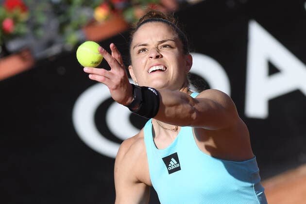 Tennis, WTA, Tennis Damen Rome Tennis Tournament Maria Sakkari (Gre) during the WTA Rome Tennis Tournament in Rome, Italy, May 13th, 2022. Imago-Images Emmefoto Copyright: xImago-Images Emmefotox