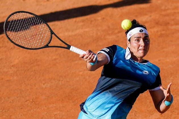 Internazionali BNL D Italia 2022 - Day Six Ons Jabeur in action during the Internazionali BNL D Italia 2022 match between Ons Jabeur and Maria Sakkari - Day Six on May 13, 2022 at Foro Italico in Rome, Italy. Rome Roma Italy  Copyright: xGiuseppexMaffiax originalFilename:maffia-internaz220513_npH2Y.jpg