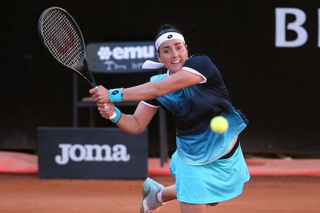 ROME, ITALY - 14.05.2022: ONS JABEUR (TUN) play game against D.KASATKINA during their single women semifinal match in the Internazionali BNL D Italia at Foro Italico in Rome, Italy on May 13, 2022.  Copyright: xMarcoxIacobuccix xipa-agency.netx xMarcoxIacobuccix 0