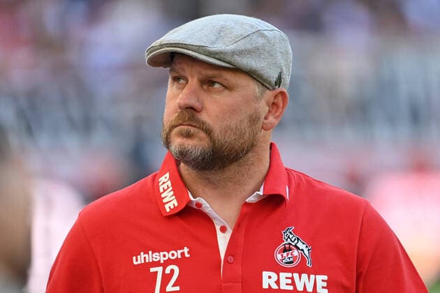 Steffen BAUMGART (Trainer 1.FC Koeln), Einzelbild,angeschnittenes Einzelmotiv,Portraet,Portrait,Porträt. Fussball 1. Bundesliga Saison 2021 2022, 34.Spieltag, Spieltag34. VFB Stuttgart-1.FC Koeln 2-1, am 14.05.2022 , Mercedes Benz Arena Stuttgart