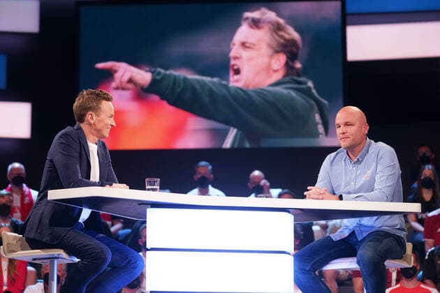 Sport Themen der Woche KW19 JOCHEN BREYER, ROUVEN SCHROEDER DAS AKTUELLE SPORTSTUDIO ZDF MAINZ *** JOCHEN BREYER, ROUVEN SCHROEDER DAS AKTUELLE SPORTSTUDIO ZDF MAINZ 