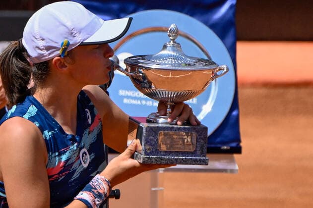 Iga Swiatek (POL) winner final against Iga Swiatek (POL) of the WTA, Tennis Damen Master 1000 Internazionali BNL D Italia tournament at Foro Italico on May 15, 2022  Copyright: xFabrizioxCorradettix xipa-agencyx xx 0